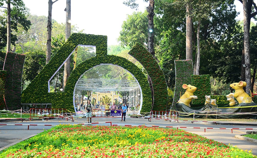 Hơn 4.000 hiện vật được trưng bày tại Hội hoa Xuân Canh Tý 2020