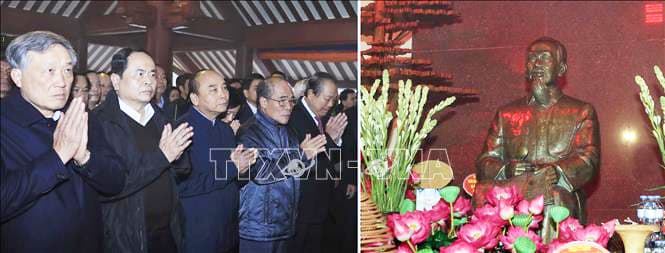 Thủ tướng Nguyễn Xuân Phúc và lãnh đạo Đảng, Nhà nước dâng hương tưởng niệm Chủ tịch Hồ Chí Minh