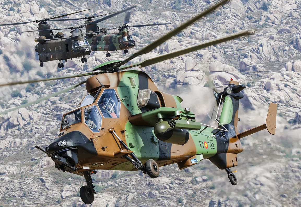 Tây Ban Nha nhận trực thăng Tiger cuối cùng