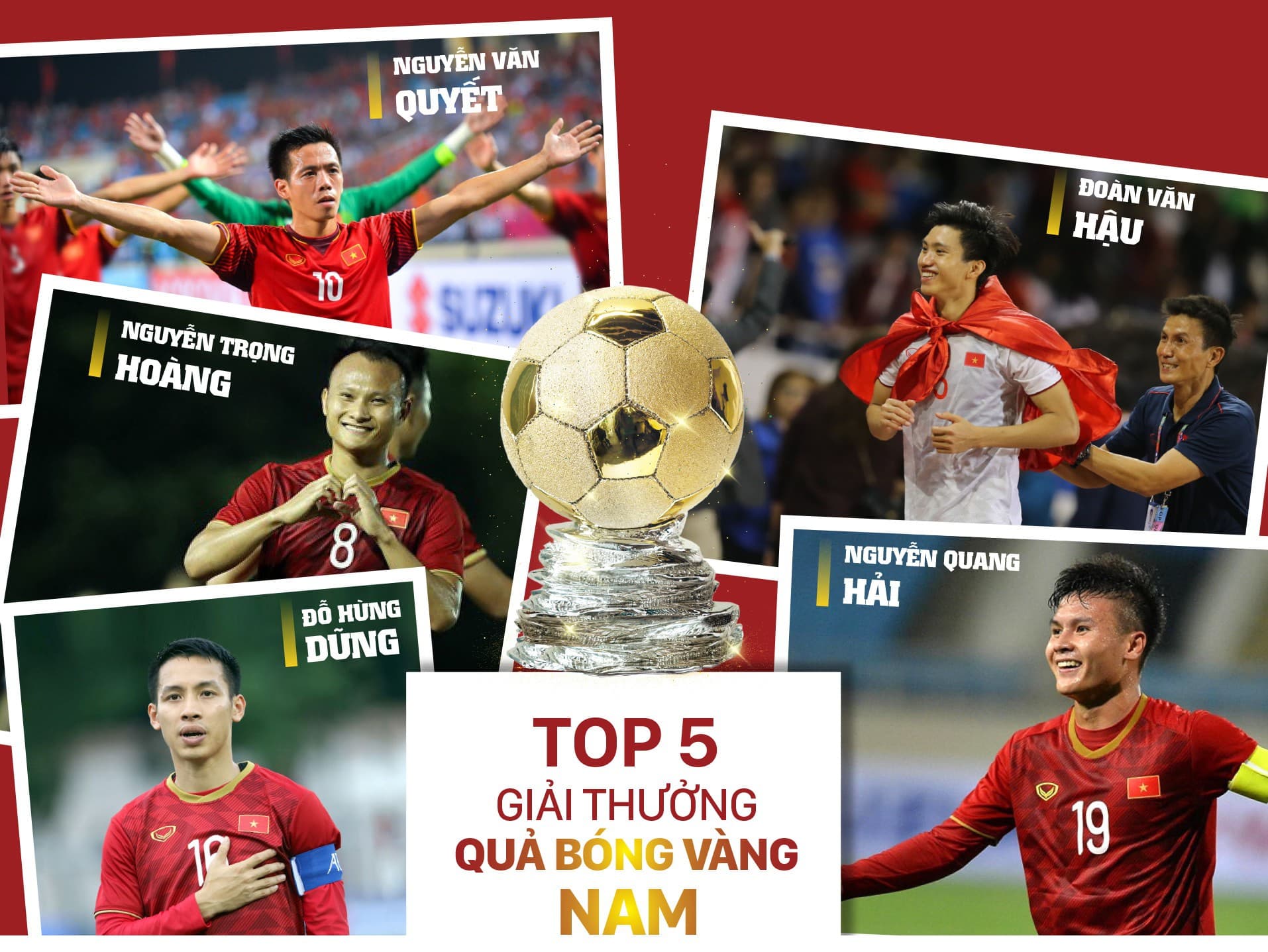 Công bố Quả bóng vàng Việt Nam