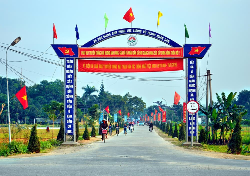Đoàn kết lương - giáo xây dựng địa phương giàu đẹp