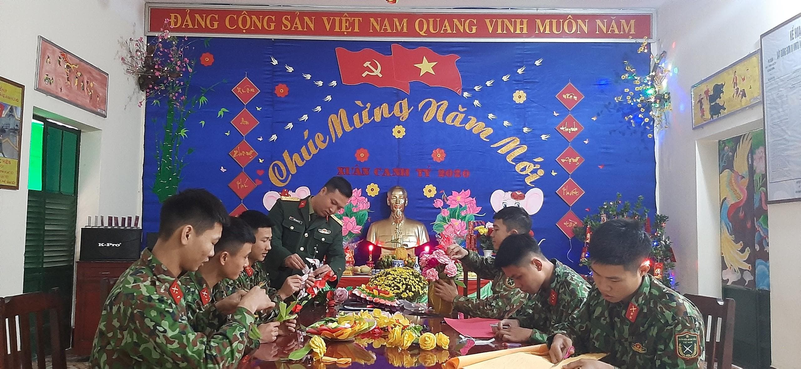 Tết của bộ đội trực chiến