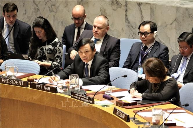 Việt Nam chủ trì phiên họp của HĐBA về tình hình Israel và Palestine