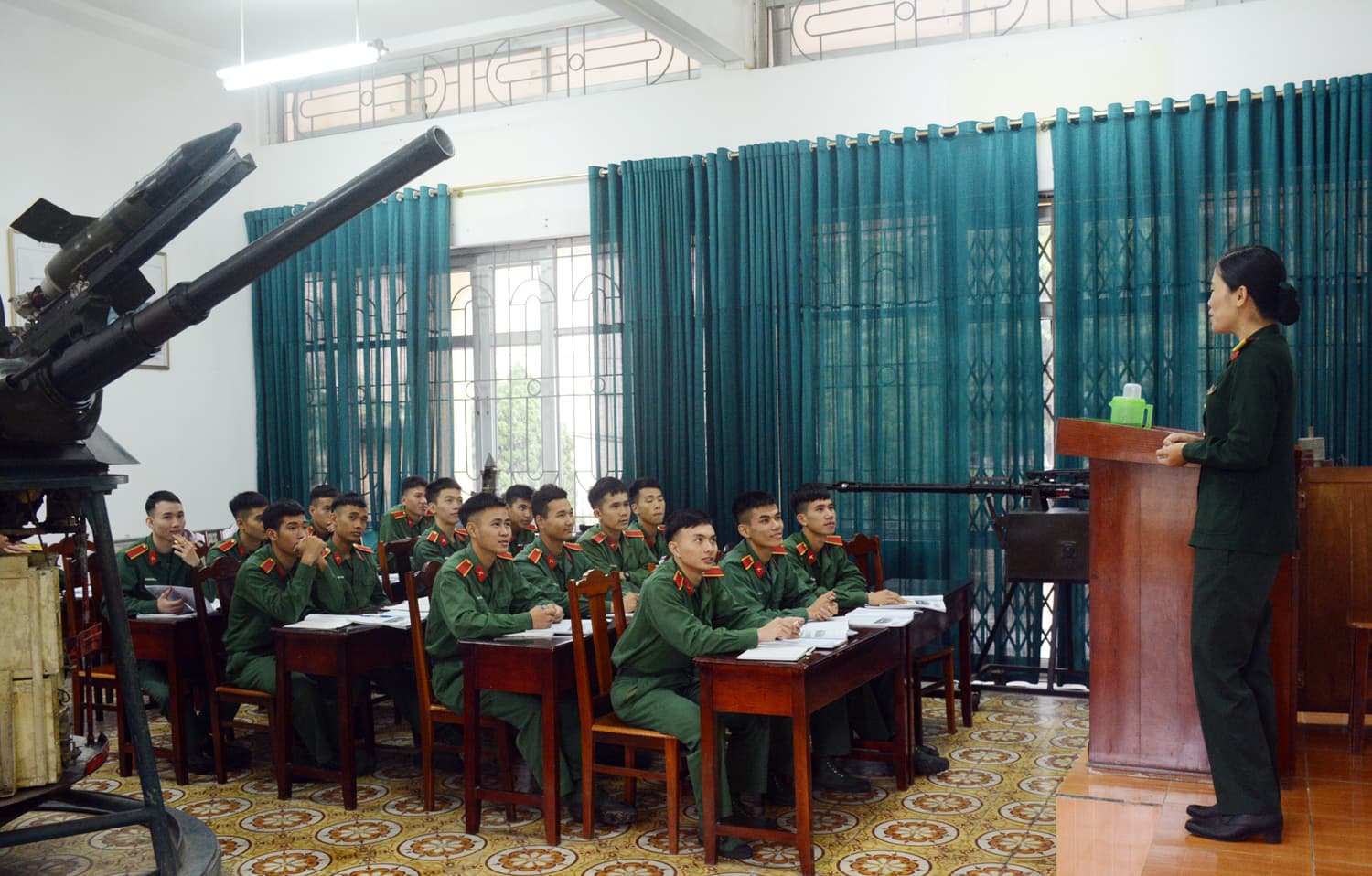 “Vũ khí” của Trường Sĩ quan Lục quân 1