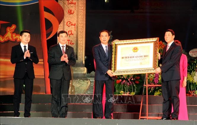Bắc Giang đón nhận Bằng xếp hạng Di tích quốc gia đặc biệt Địa điểm chiến thắng Xương Giang