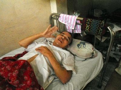 Gia đình anh Hội cần giúp đỡ