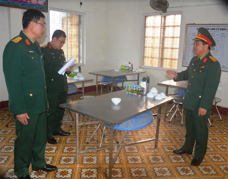Bộ CHQS tỉnh Nghệ An triển khai đồng bộ các biện pháp phòng, chống dịch do virus Corona