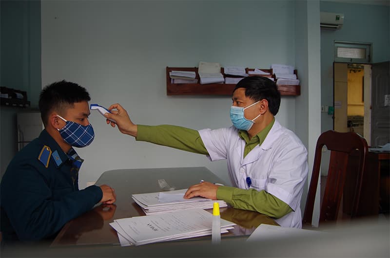 Trường Sĩ quan Lục quân 1 chủ động ứng phó với dịch Covid-19