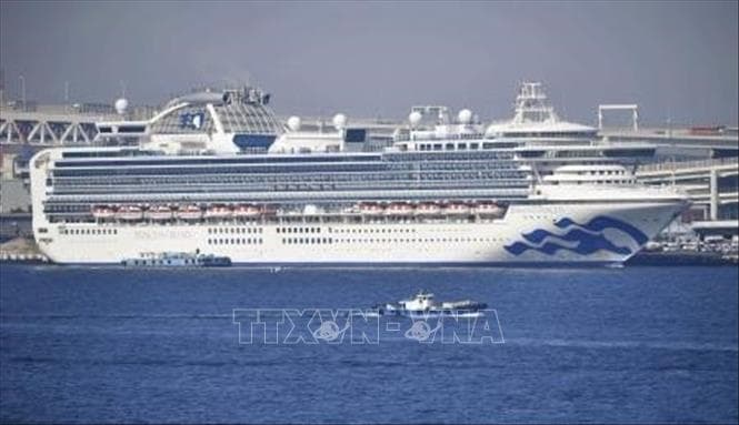 Nhật Bản xác nhận 355 trường hợp nhiễm virus trên du thuyền Diamond Princess