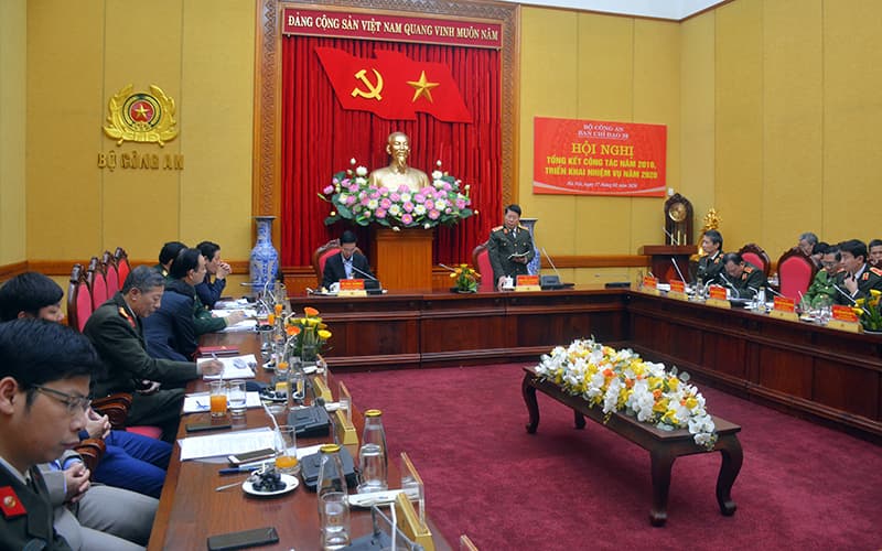 Ban chỉ đạo 35 Bộ Công an tổ chức hội nghị triển khai nhiệm vụ năm 2020