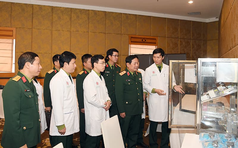 Trung tướng Lê Huy Vịnh kiểm tra công tác chuẩn bị phục vụ Hội nghị ADMM Hẹp