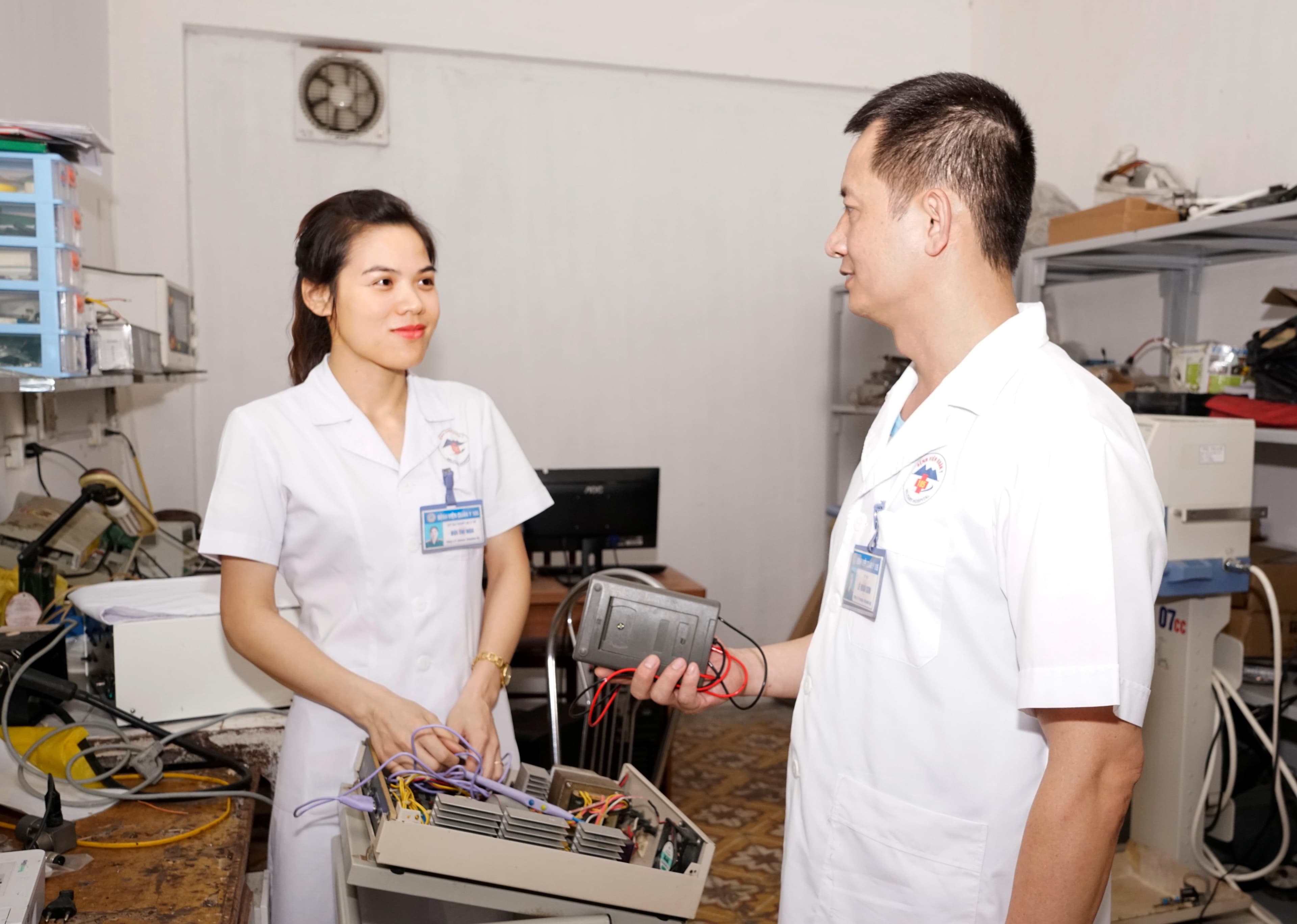 “Bông hoa sáng kiến” ở Bệnh viện Quân y 105