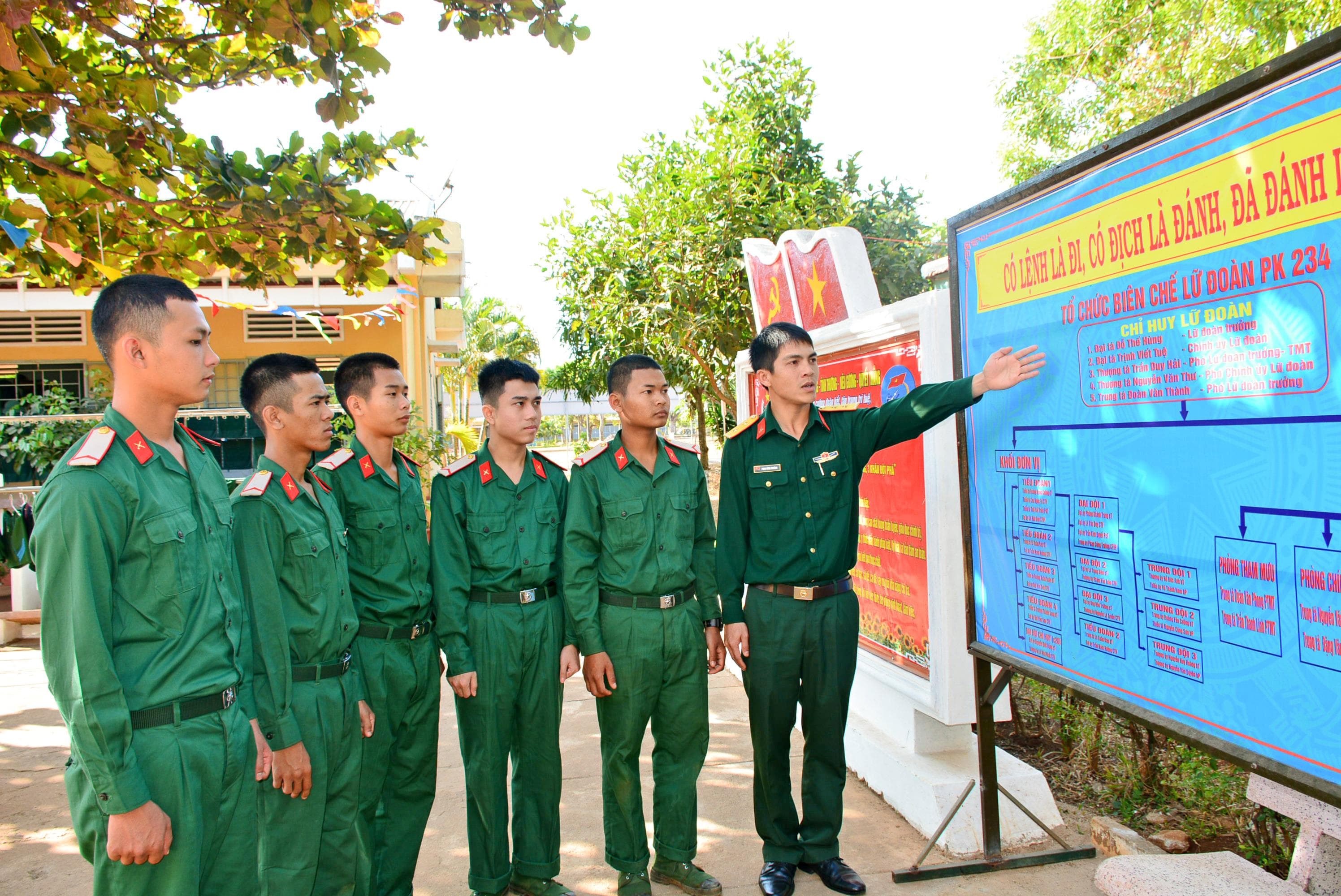 "Bốn không" với chiến sĩ mới