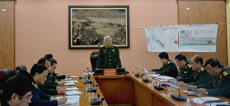 Rà soát công tác chuẩn bị tổ chức Triển lãm Quốc phòng Quốc tế Việt Nam 2020