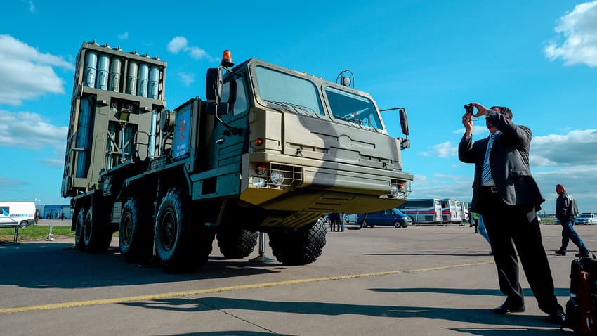 Không quân Nga bắt đầu đưa vào trang bị tổ hợp tên lửa S-350 Vityaz