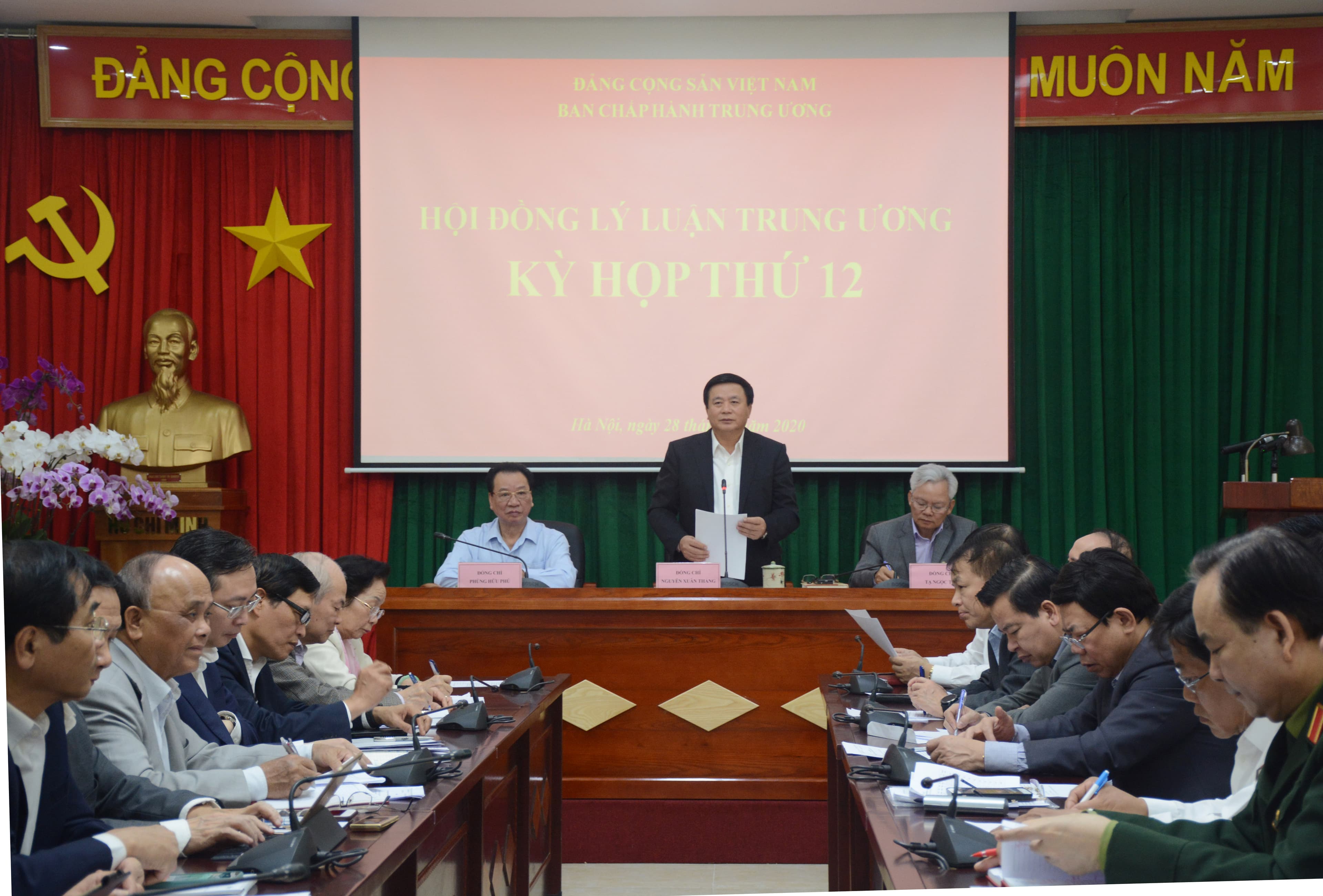 Hội đồng Lý luận Trung ương tổ chức Kỳ họp thứ 12