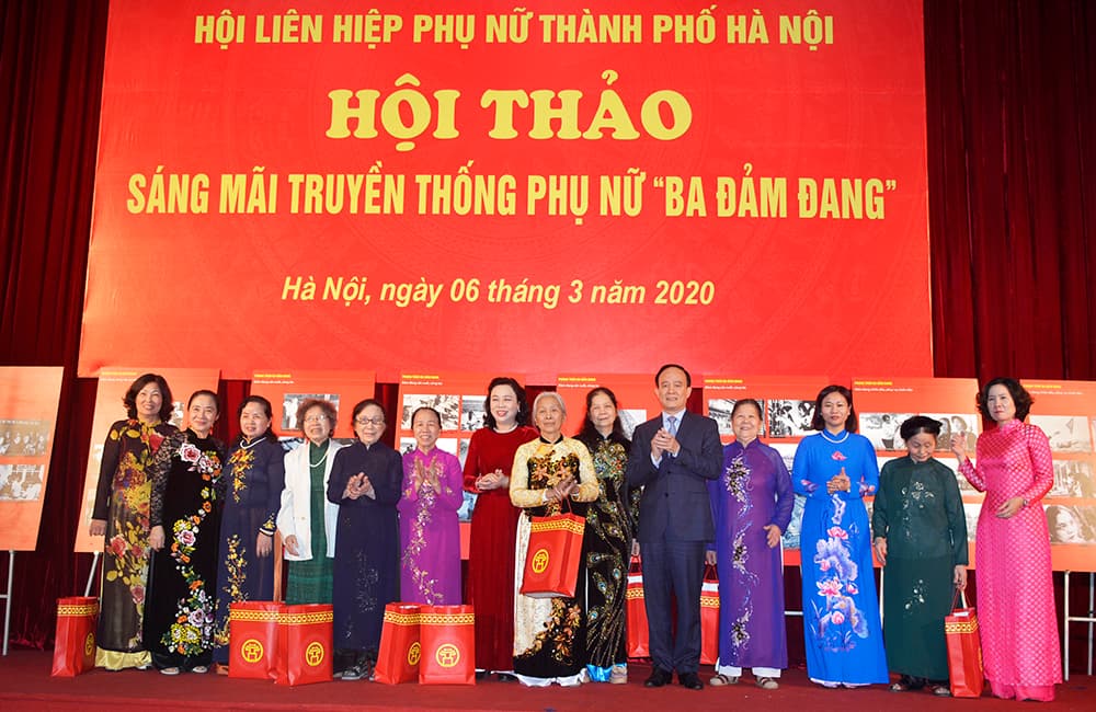 Sáng mãi truyền thống phụ nữ “Ba đảm đang”
