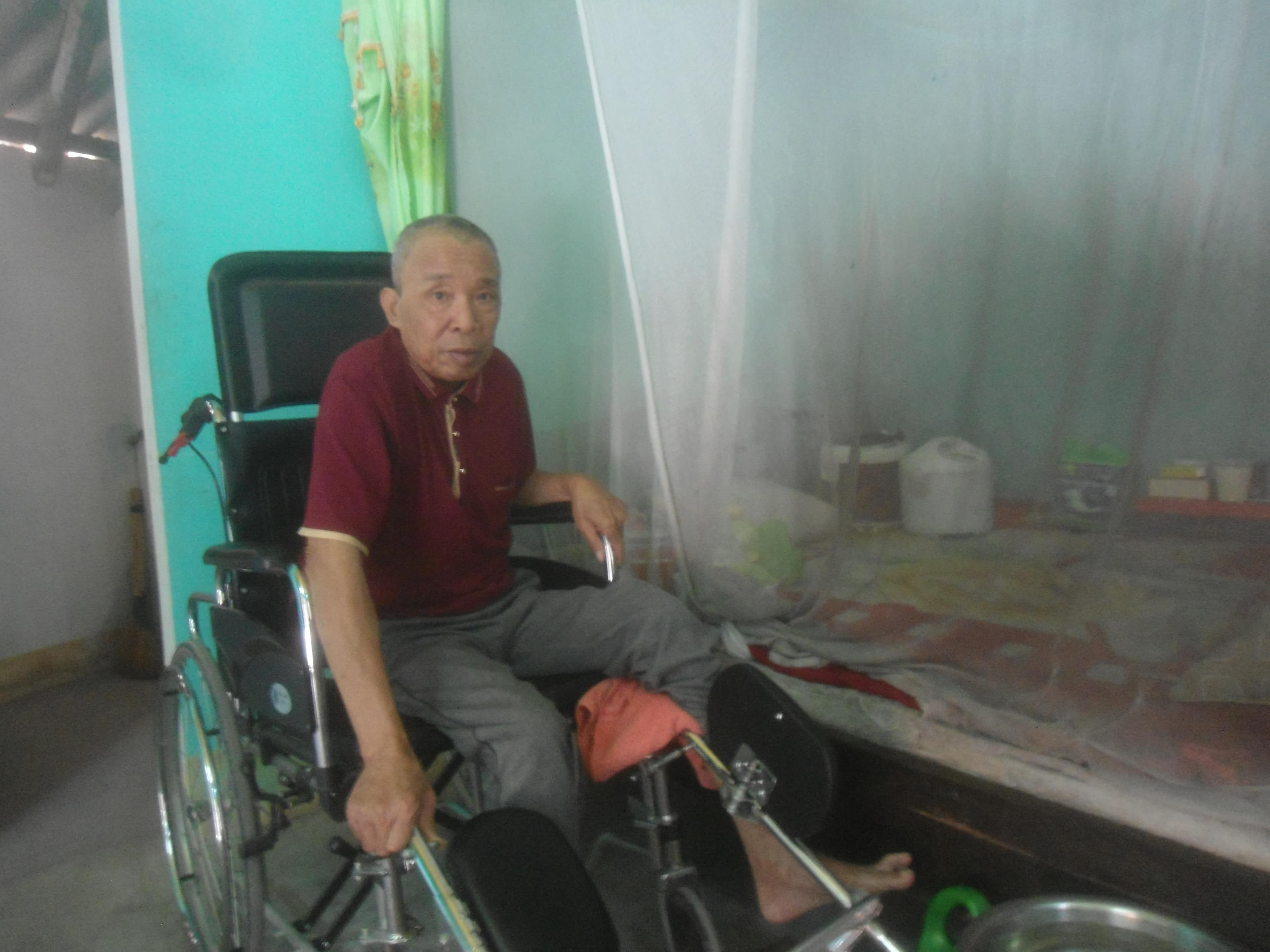 Hoàn cảnh đáng thương của cựu quân nhân Trần Mạnh Thắng