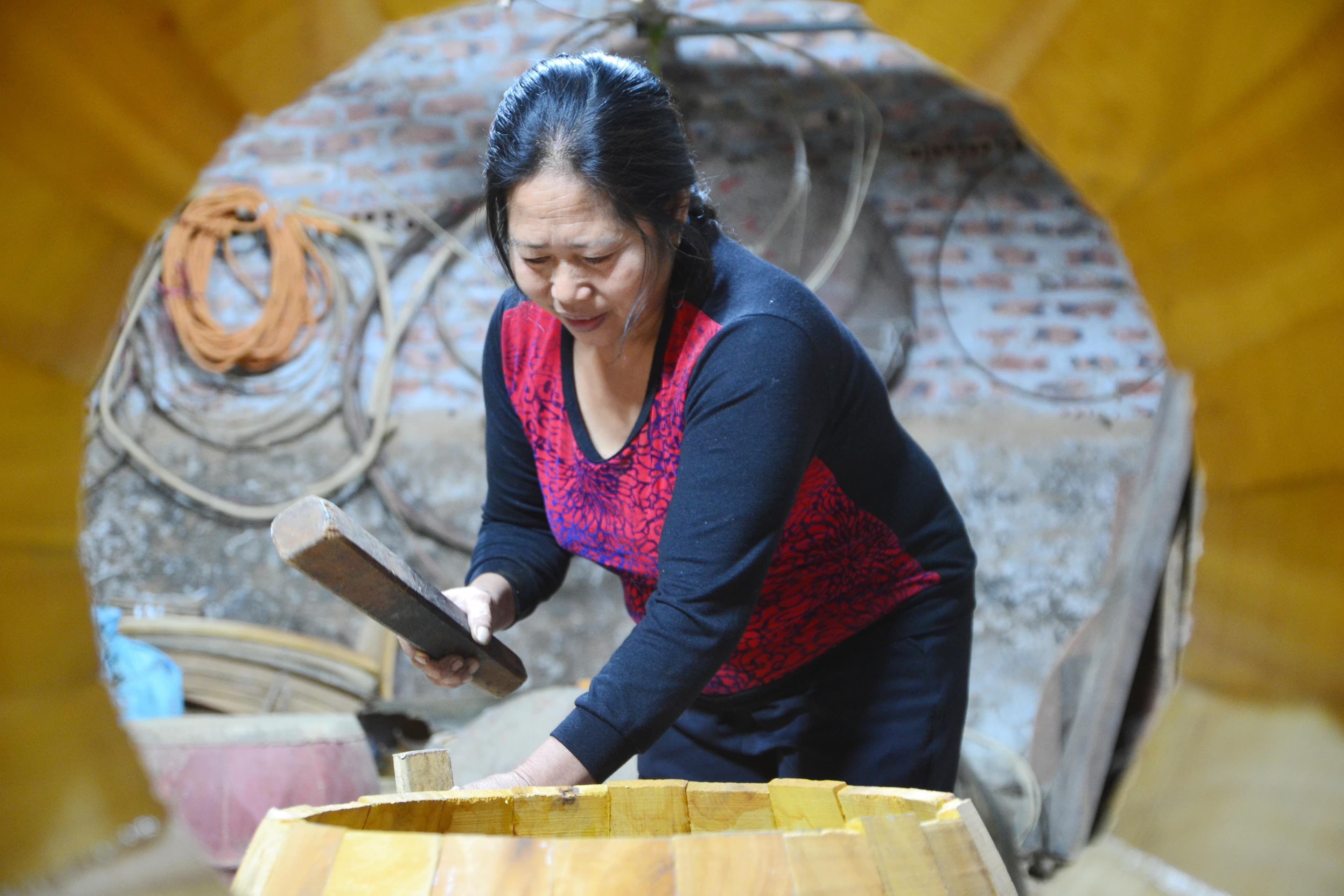 Làng trống cổ ven sông Đuống