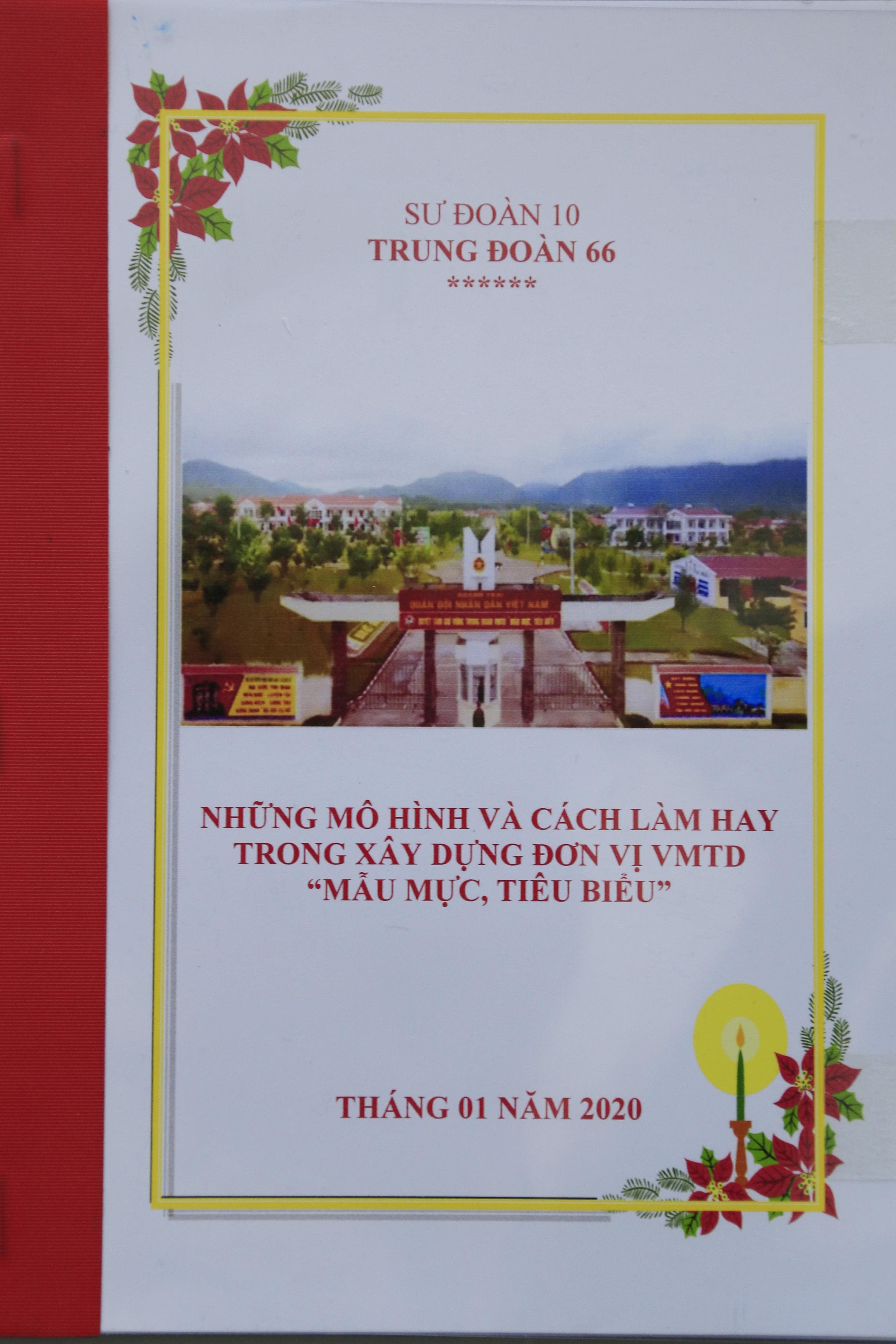Cẩm nang xây dựng đơn vị “Mẫu mực, tiêu biểu”