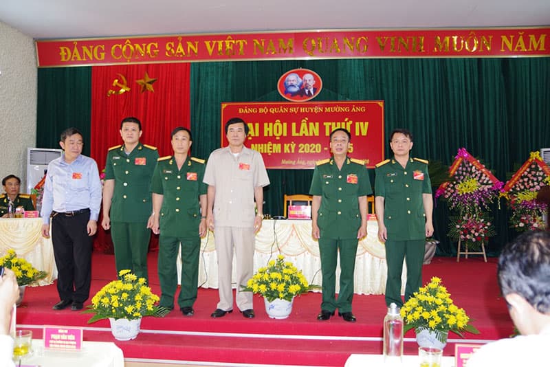 Đảng bộ Quân sự huyện Mường Ảng tổ chức thành công Đại hội lần thứ IV