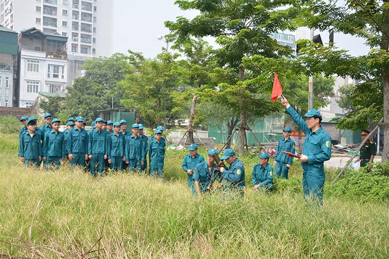 Xây dựng lực lượng Dân quân tự vệ vững mạnh, rộng khắp, đáp ứng tốt yêu cầu nhiệm vụ