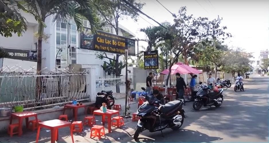 Hình ảnh xấu tại Nhà văn hóa Lao động tỉnh Bình Định
