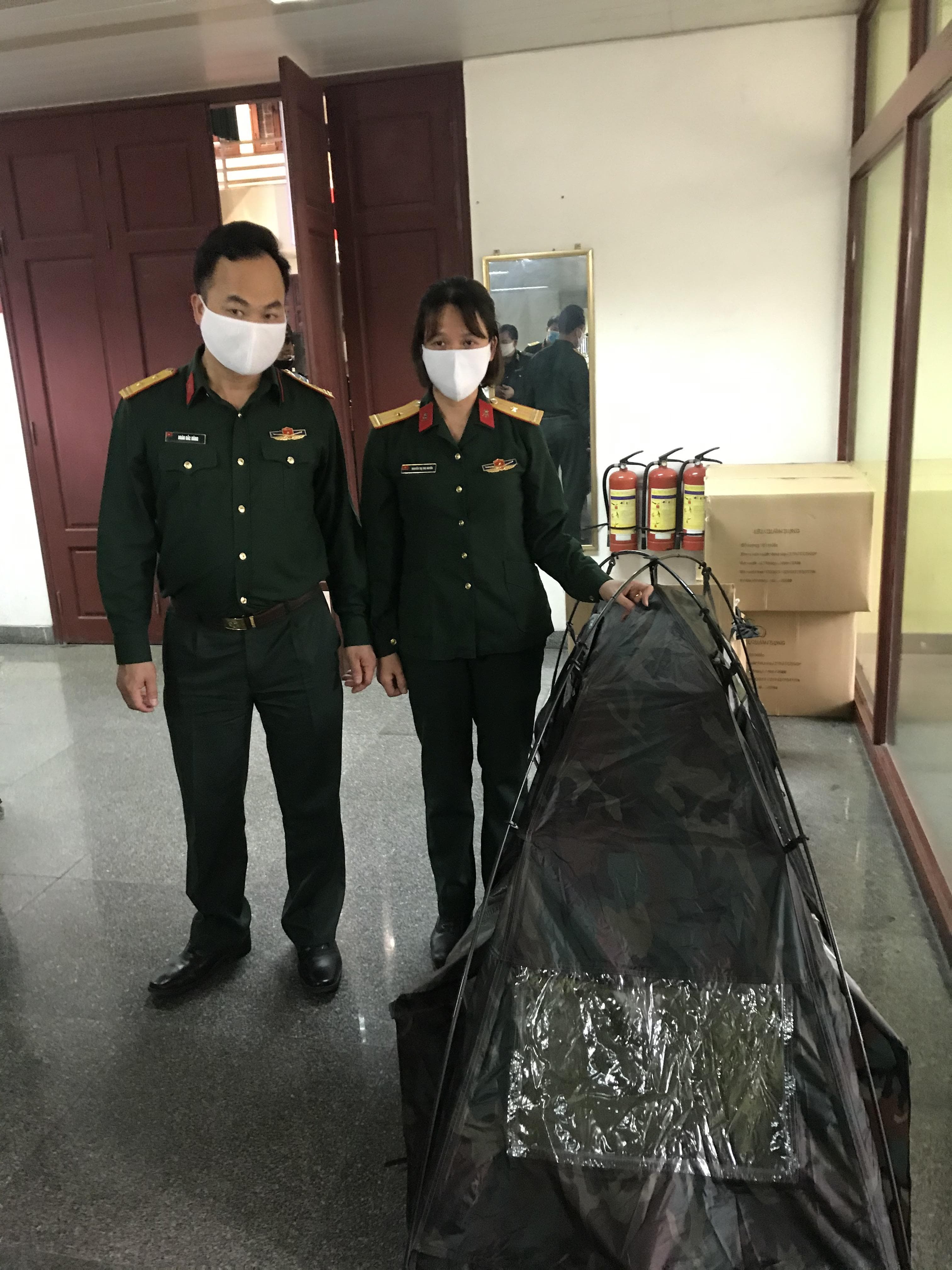 Lều quân dụng trang bị cho cá nhân