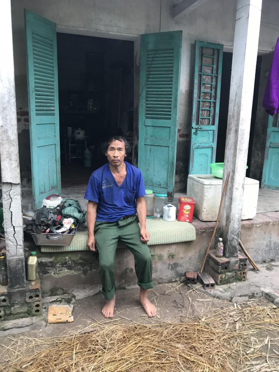 Gia cảnh đáng thương của thương binh bị tâm thần