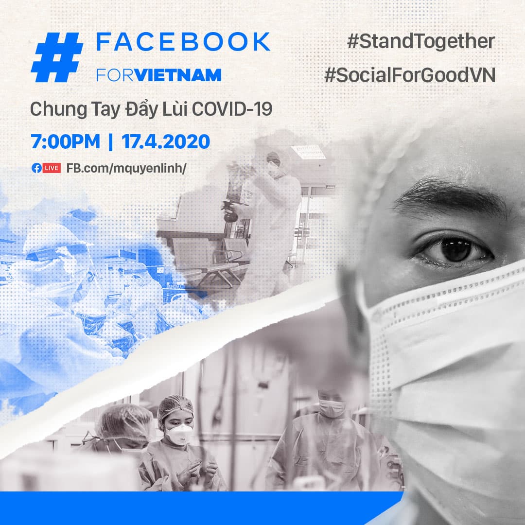 Ra mắt chương trình livestream chung tay đẩy lùi Covid-19