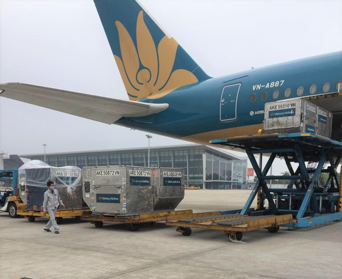 Vietnam Airlines vận chuyển miễn phí hàng hóa hỗ trợ phòng, chống dịch Covid-19