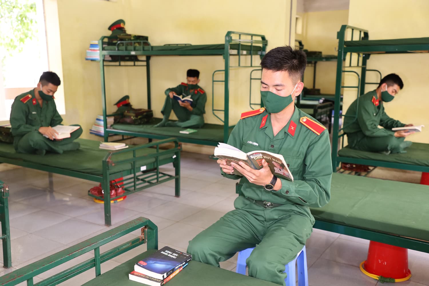 Trường Sĩ quan Lục quân 1 nâng cao chất lượng văn hóa đọc