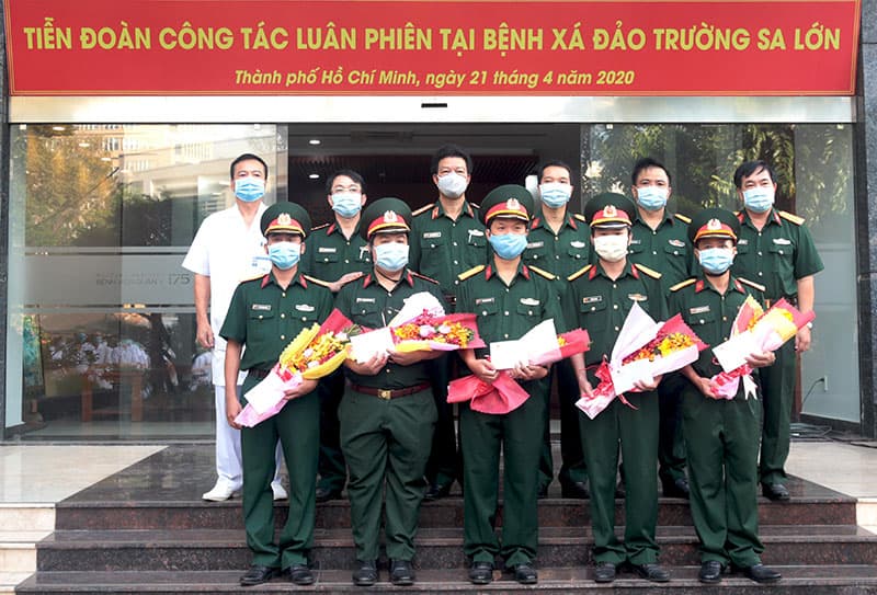 Bệnh viện Quân y 175 tổ chức luân phiên cán bộ y, bác sĩ công tác tại huyện đảo Trường Sa