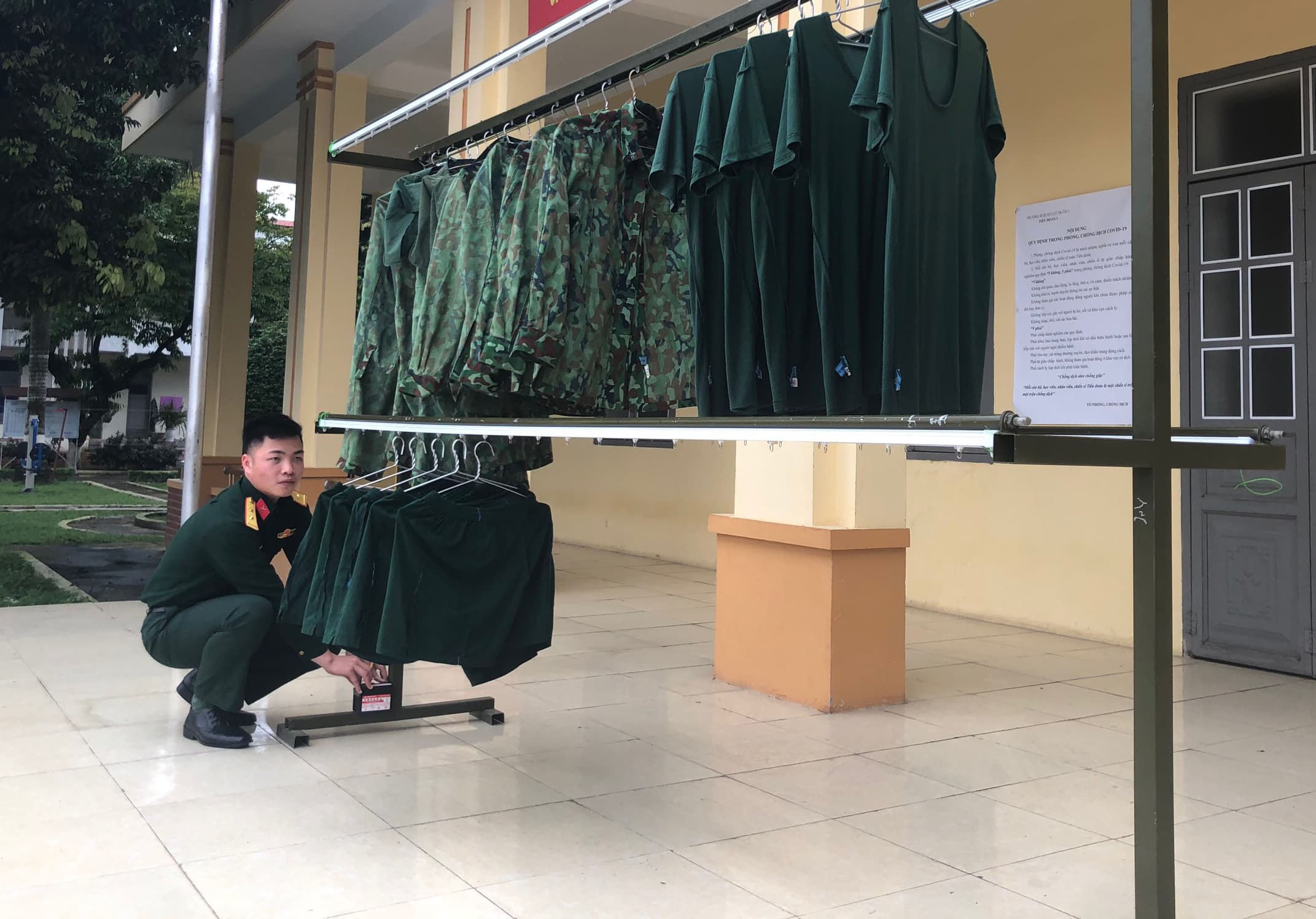Yên tâm khi có "bộ giàn phơi thông minh"