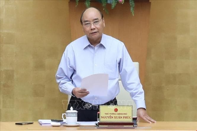 Thường trực Chính phủ họp về công tác phòng, chống dịch Covid-19