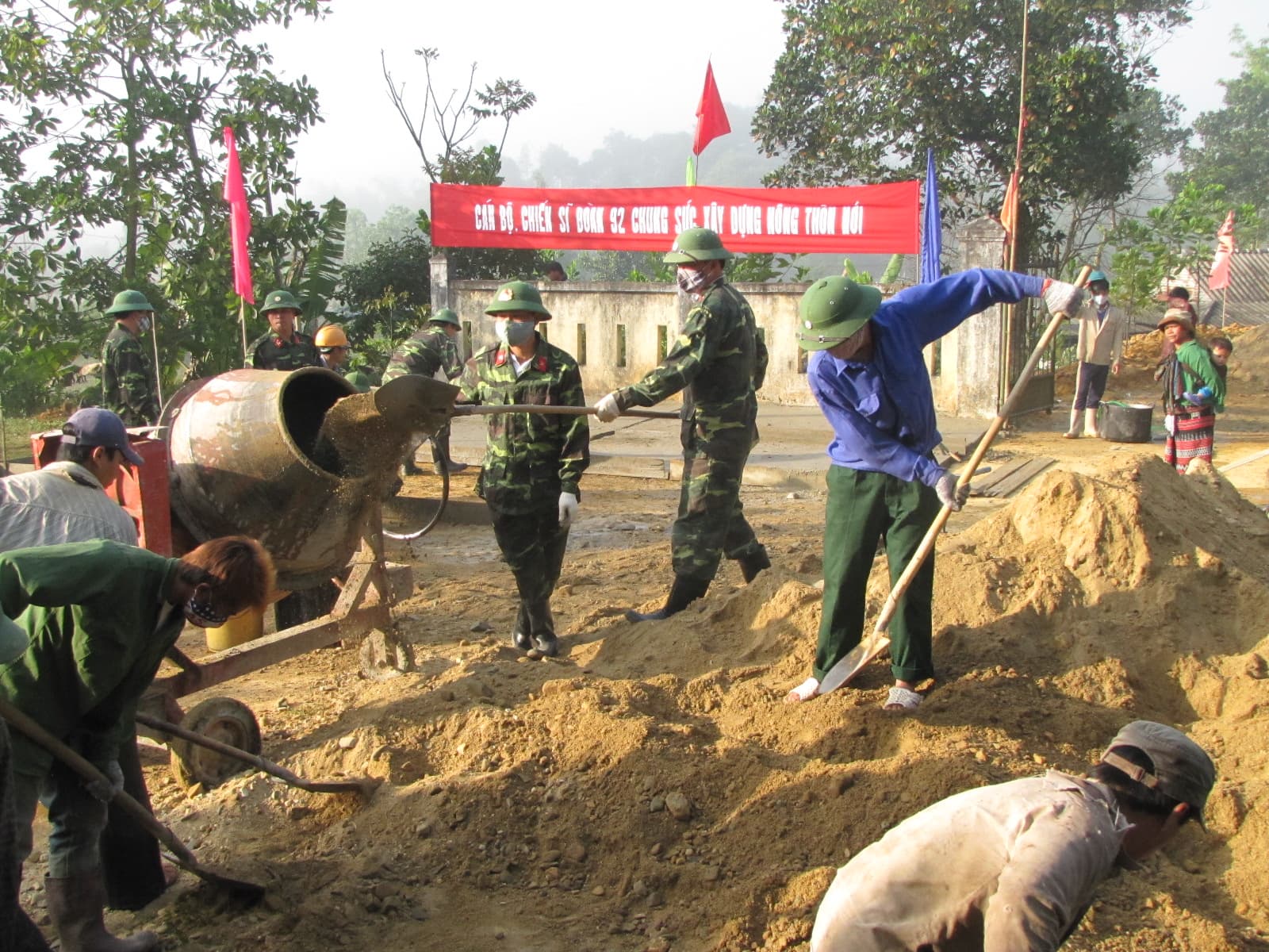 Chung sức hồi sinh vùng "đất chết"