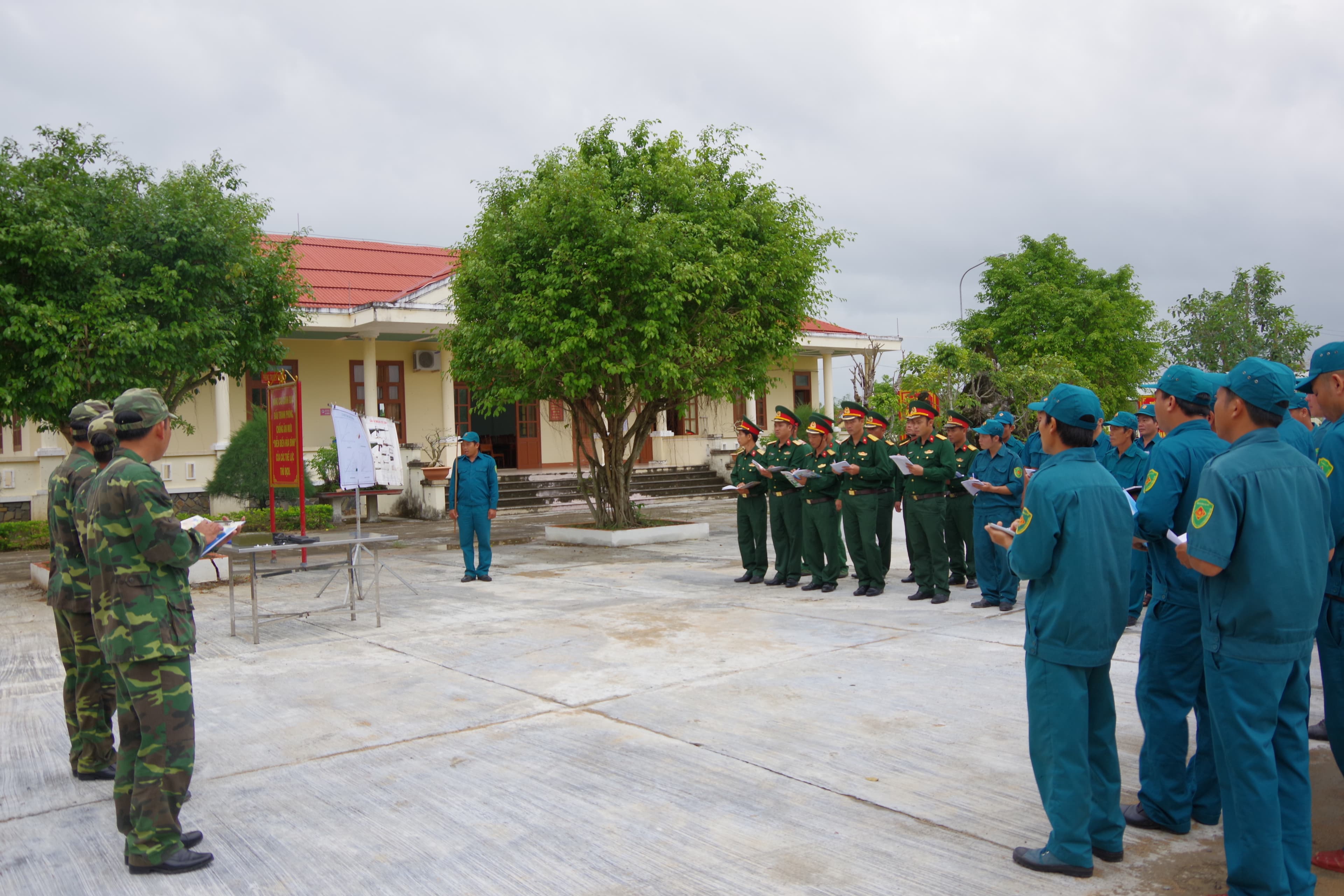 Tây Hòa coi trọng công tác quốc phòng