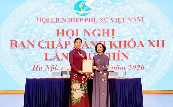 Đồng chí Hà Thị Nga được bầu làm Chủ tịch Hội Liên hiệp Phụ nữ Việt Nam khóa XII, nhiệm kỳ 2017-2022