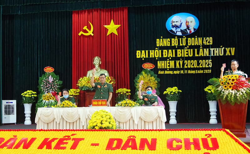 Lữ đoàn Đặc công 429 tổ chức Đại hội Đại biểu lần thứ XV, nhiệm kỳ 2020-2025