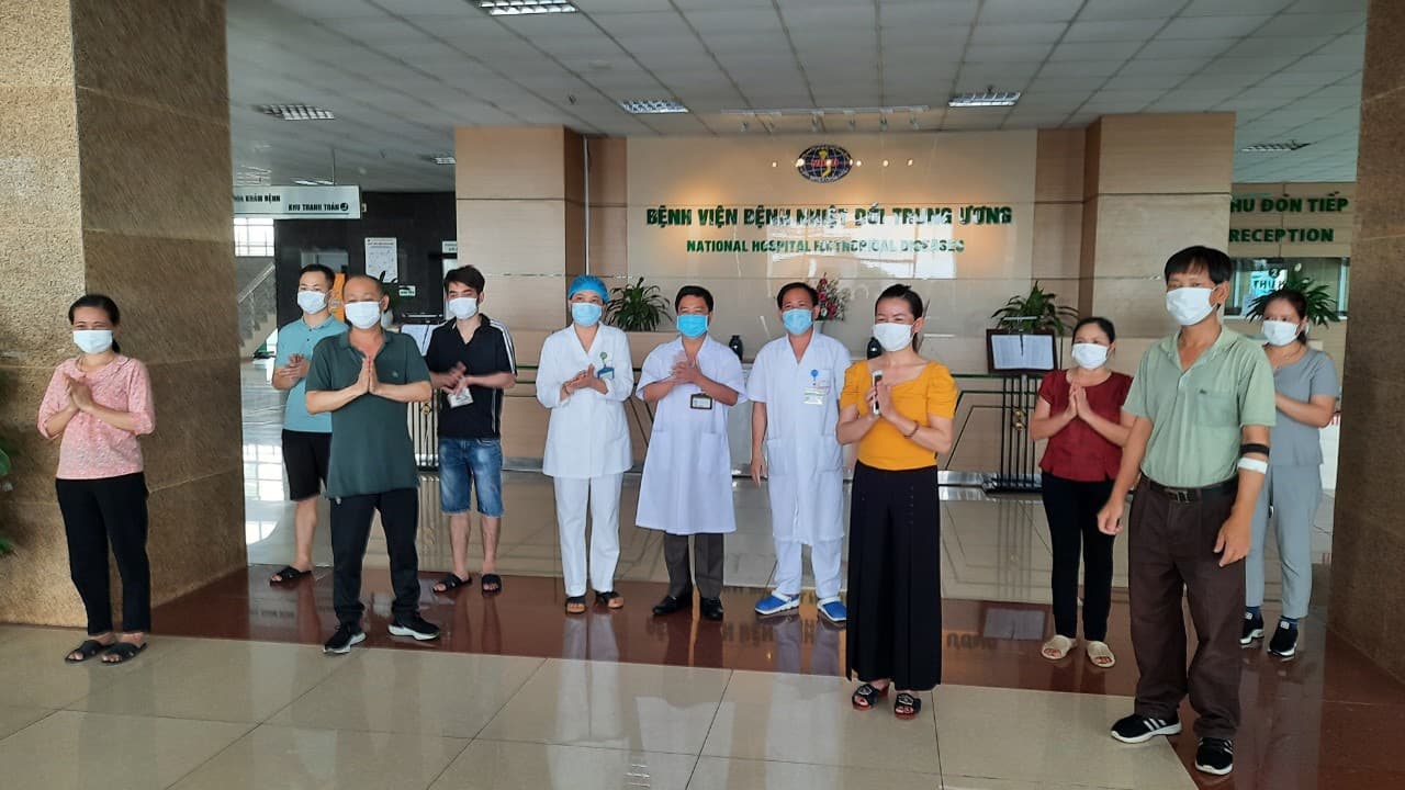 Thêm 8 bệnh nhân mắc Covid-19 được công bố khỏi bệnh