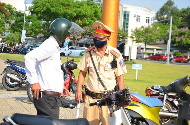 Đà Nẵng ra quân tổng kiểm tra phương tiện giao thông cơ giới đường bộ