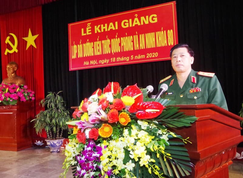 Học viện Quốc phòng khai giảng lớp bồi dưỡng kiến thức quốc phòng-an ninh khóa 80