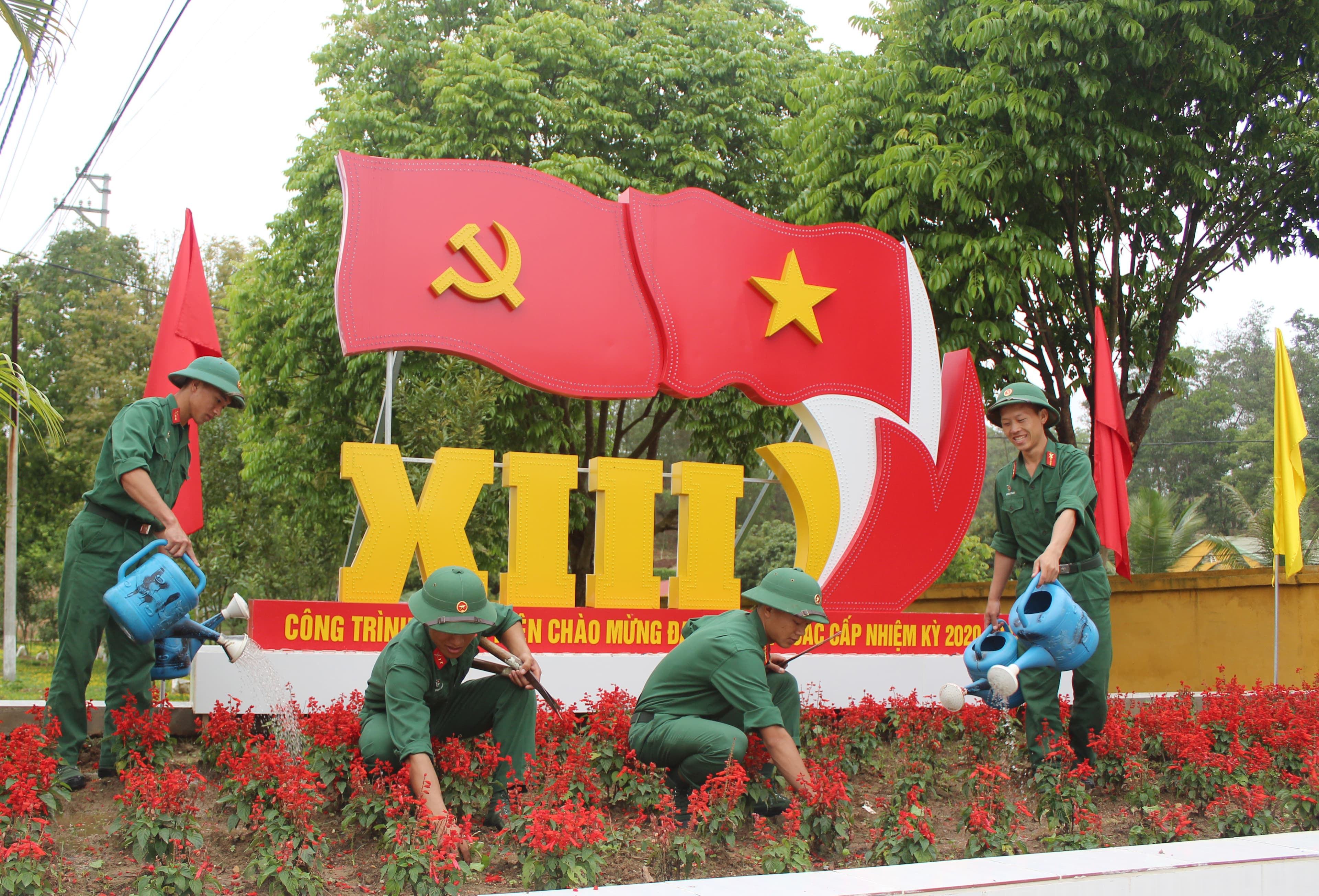 Làm mới không gian đơn vị