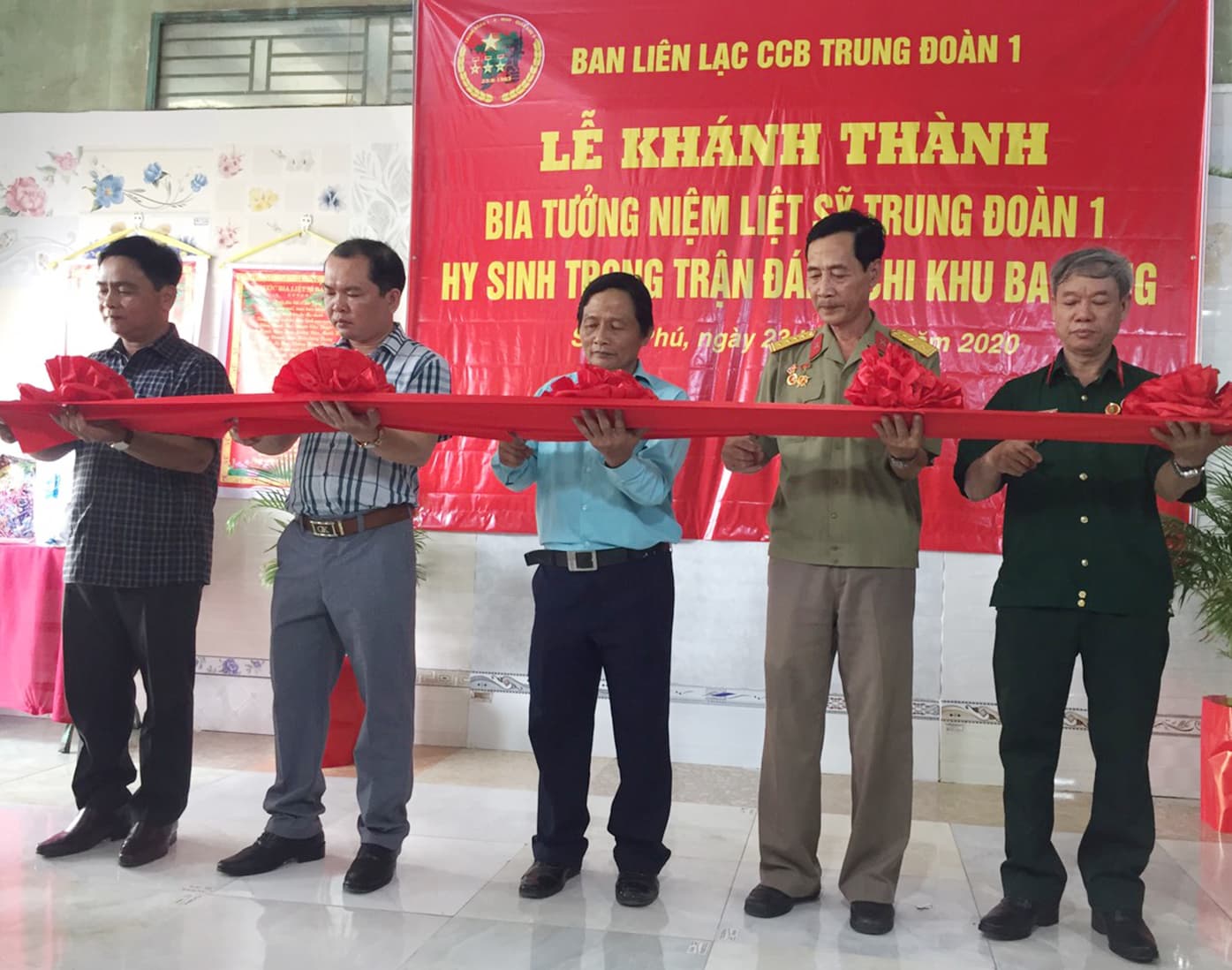 Khánh thành bia tưởng niệm liệt sĩ chi khu Ba Càng, Vĩnh Long