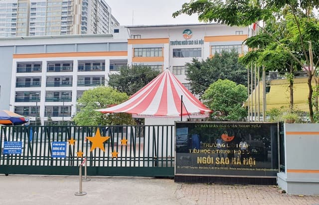 Không có sự đồng thuận về thu học phí online của Trường liên cấp Tiểu học và THCS Ngôi Sao Hà Nội