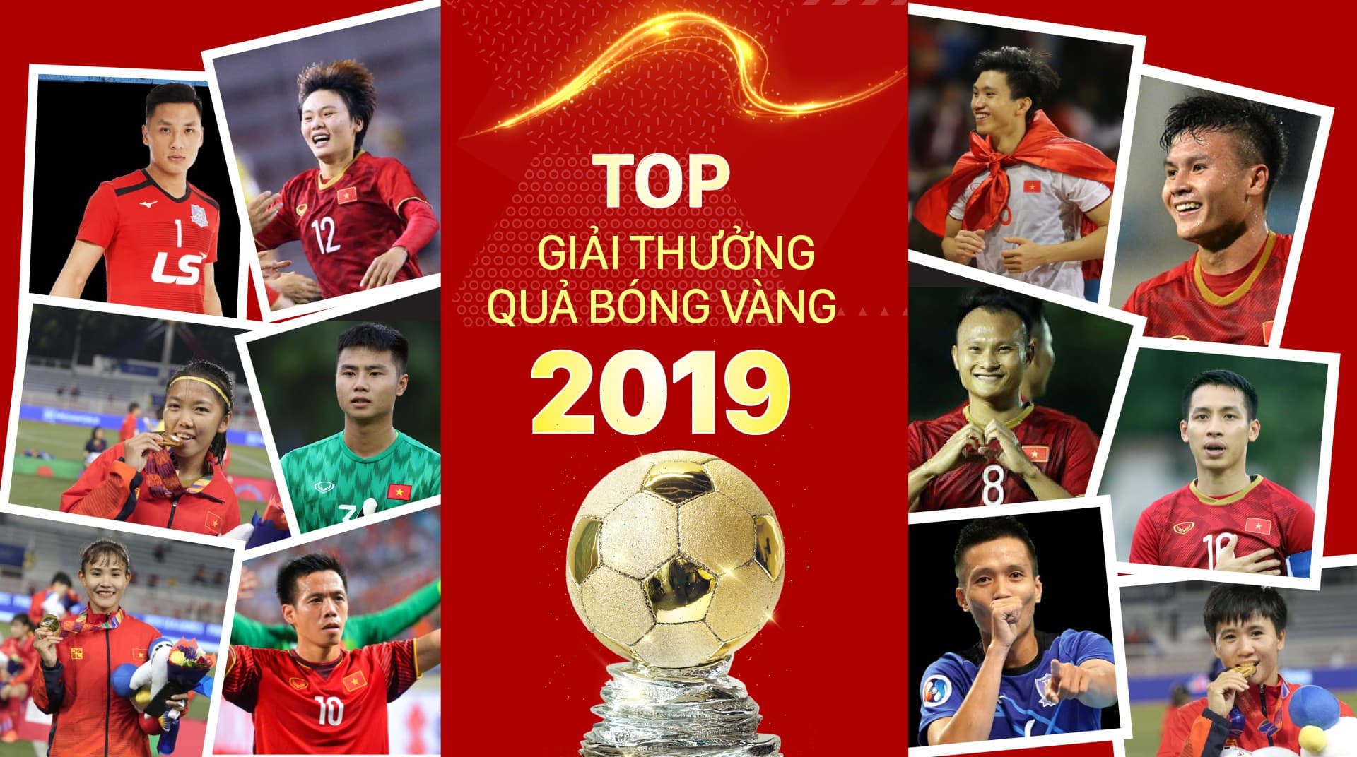 Quả bóng vàng Việt Nam 2019: Hà Nội FC chiếm ưu thế