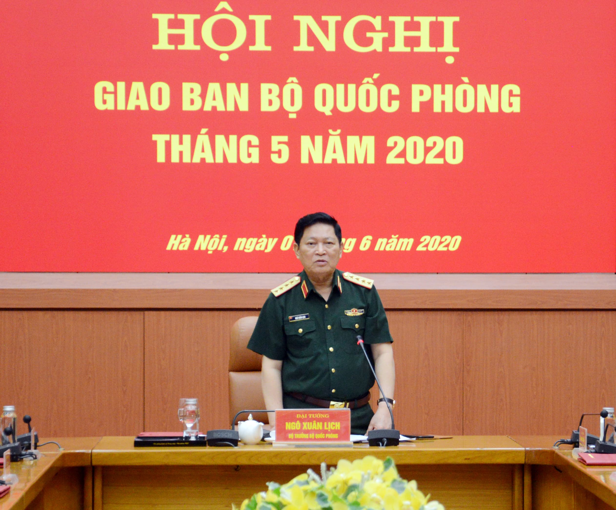 Lãnh đạo chặt chẽ, triển khai đồng bộ, hoàn thành toàn diện công tác quân sự, quốc phòng