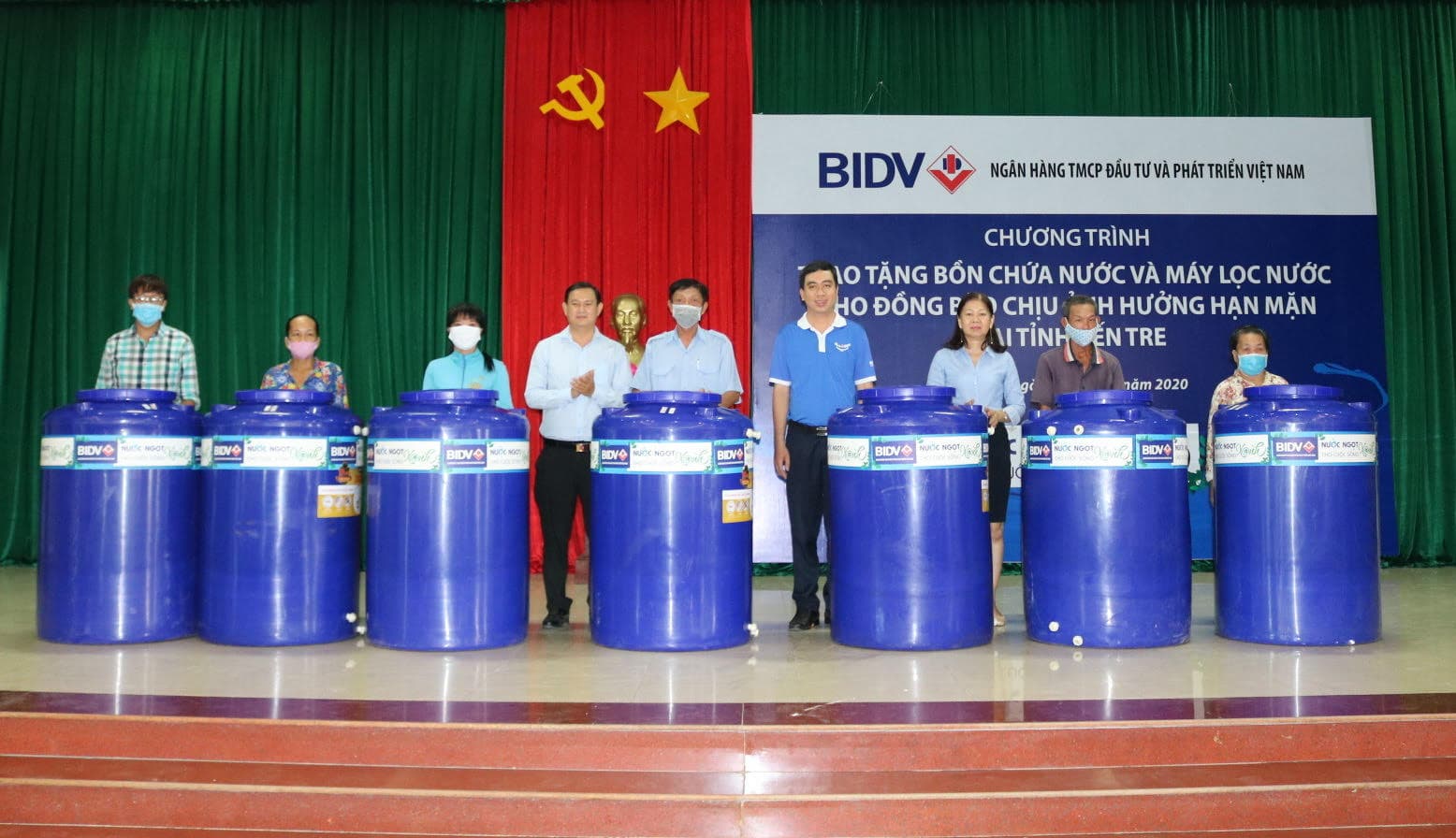 BIDV và hành trình “Nước ngọt cho cuộc sống Xanh”