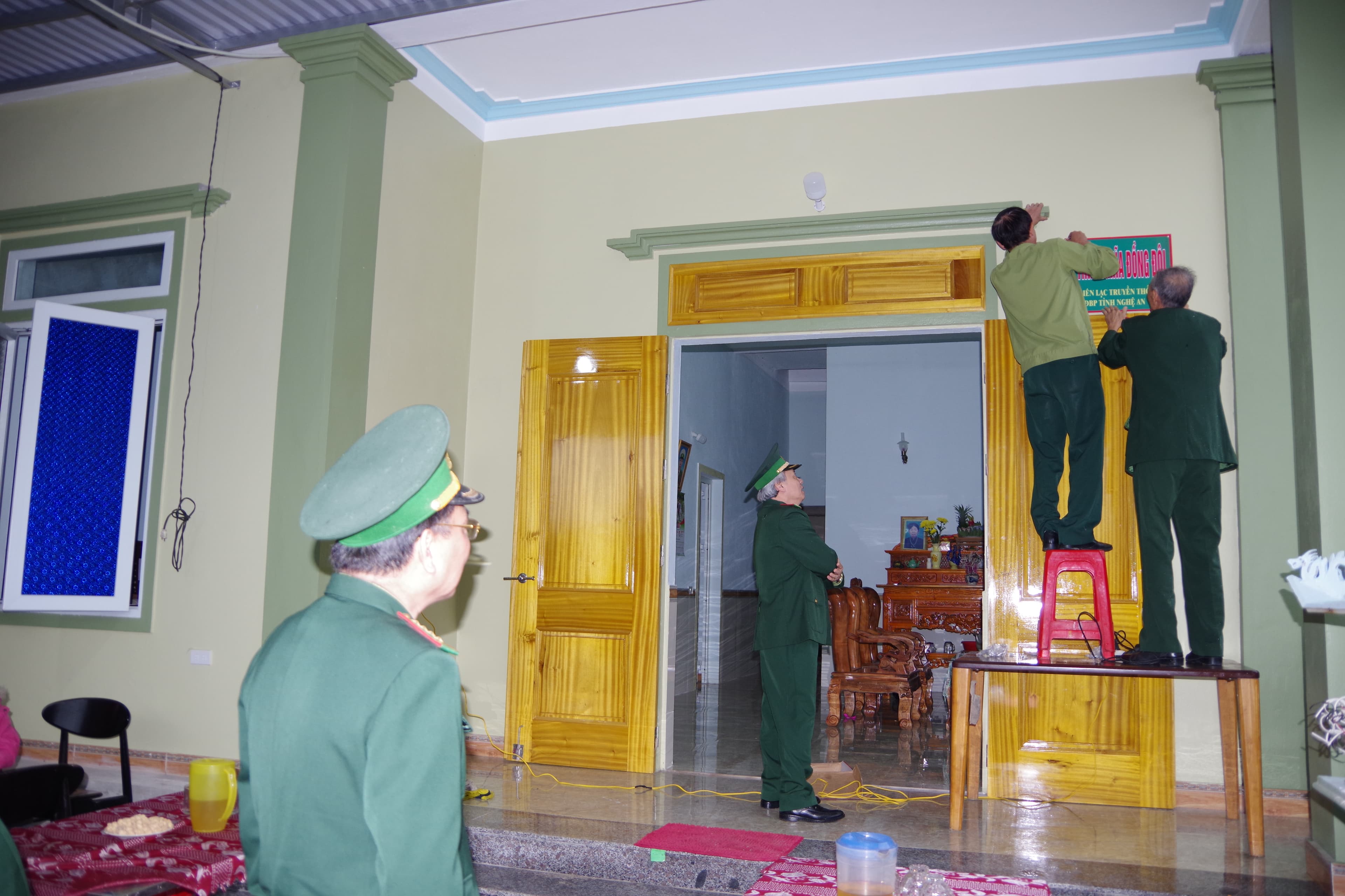 Ấm áp những căn nhà "nghĩa tình đồng đội"