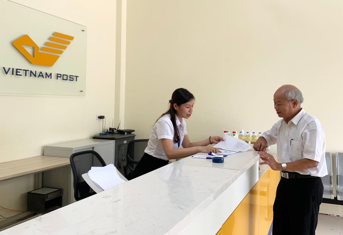 Gần 8 triệu hồ sơ hành chính được tiếp nhận và trả qua bưu điện